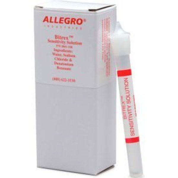 Allegro Industries Allegro 2041-11K Bitrex Sensitivity Solution, 6/Box 2041-11K